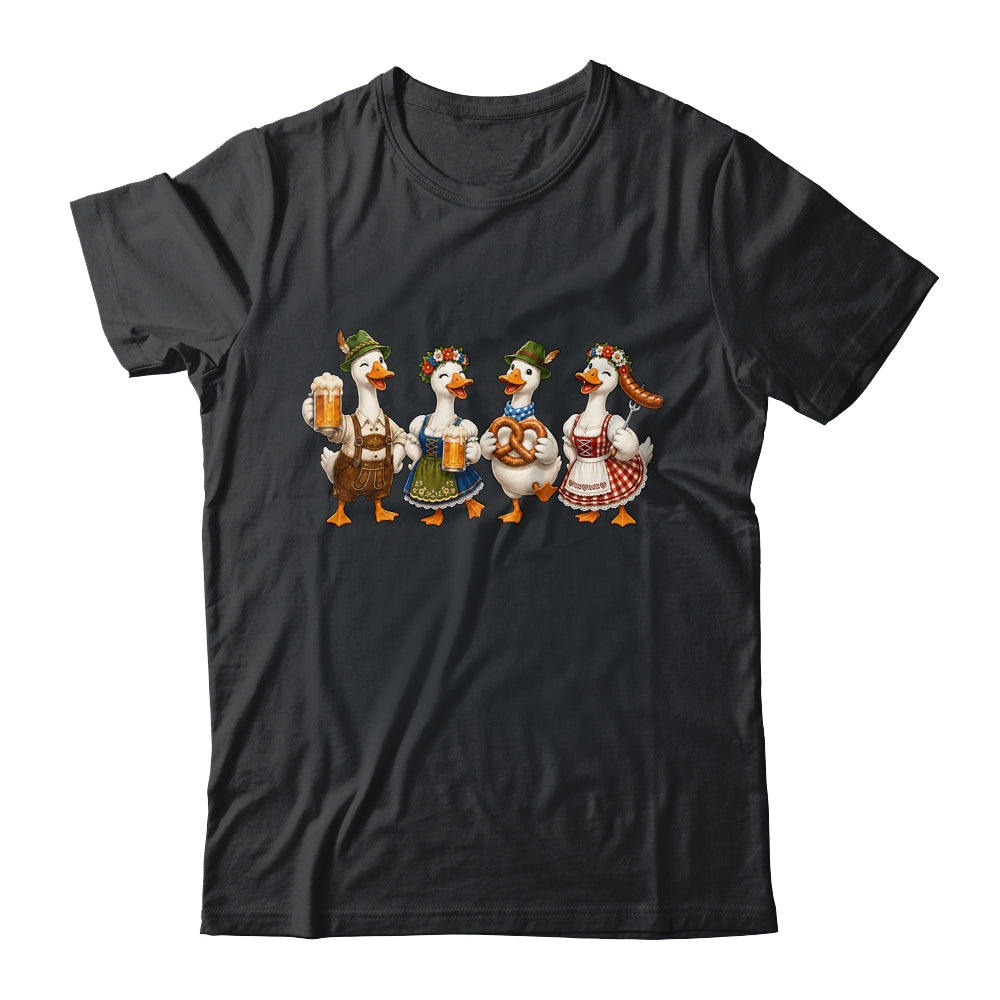 Oktoberfest Ducks Pretzel Sausage Funny German Men Women Shirt & Hoodie | siriusteestore