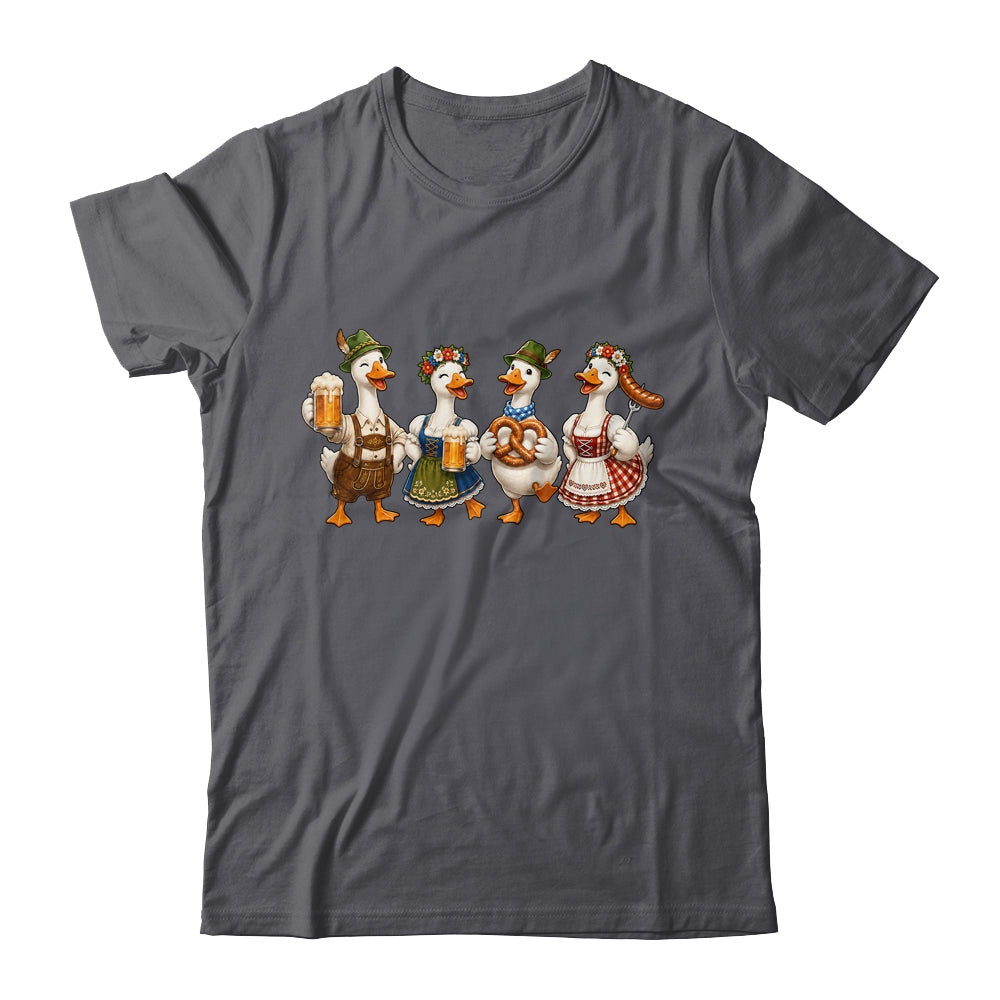 Oktoberfest Ducks Pretzel Sausage Funny German Men Women Shirt & Hoodie | siriusteestore