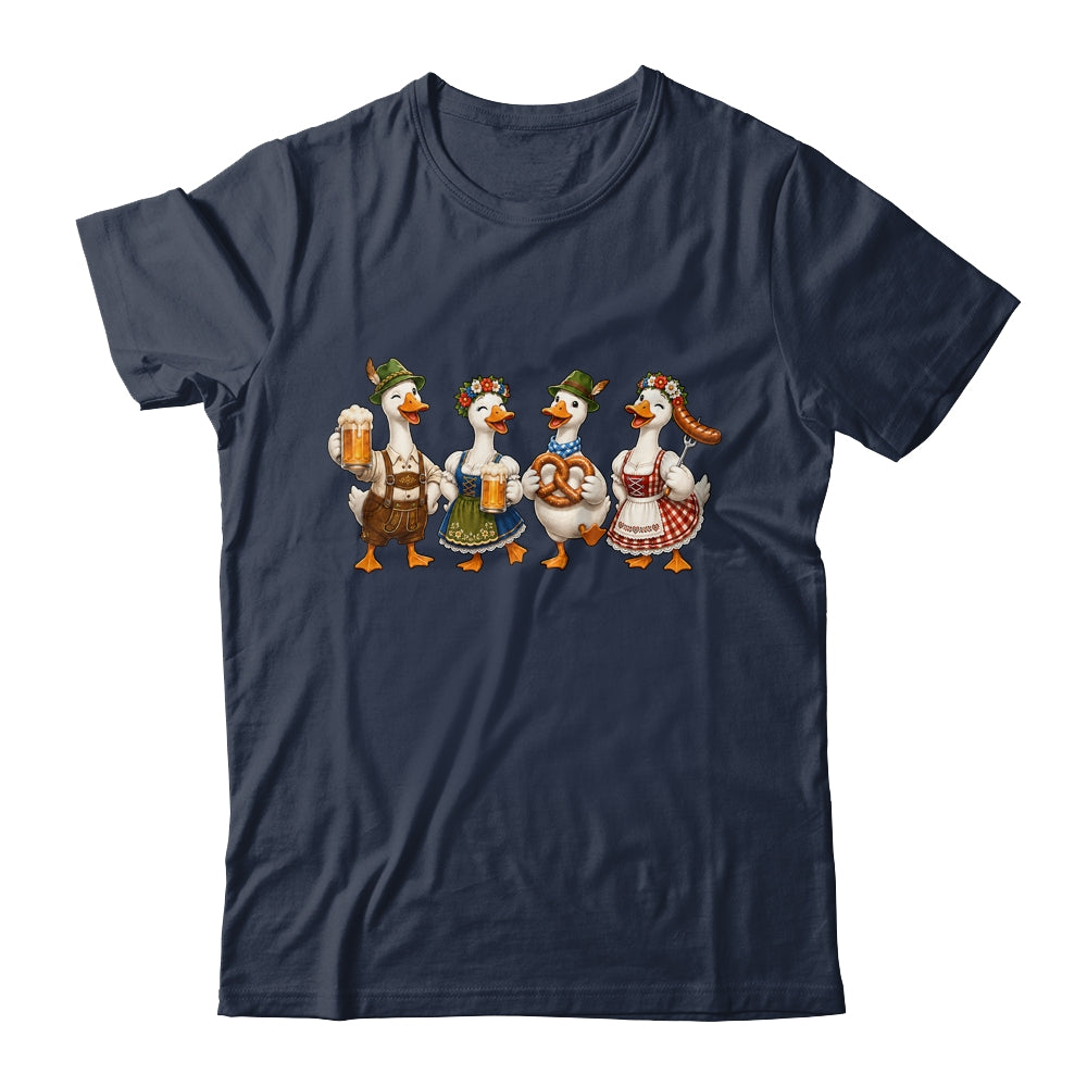 Oktoberfest Ducks Pretzel Sausage Funny German Men Women Shirt & Hoodie | siriusteestore