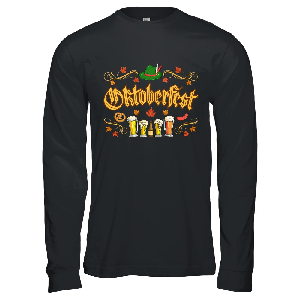 Oktoberfest Fall Autumn Leaves German Costume Women Men Kids Shirt & Hoodie | siriusteestore