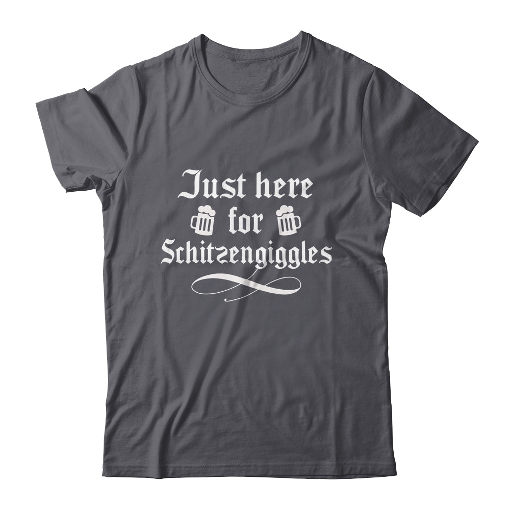 Oktoberfest Here For Schitzengiggles Funny German Men Women Shirt & Hoodie | siriusteestore