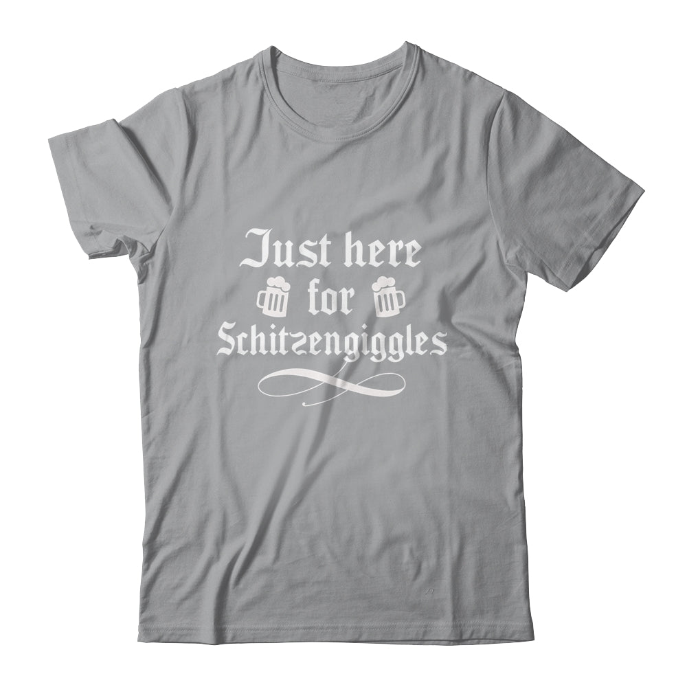Oktoberfest Here For Schitzengiggles Funny German Men Women Shirt & Hoodie | siriusteestore