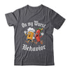 Oktoberfest On My Wurst Behavior German Beer Sausage Adults Shirt & Hoodie | siriusteestore