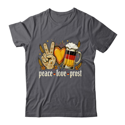 Oktoberfest Peace Love Prost German Flag Bavarian Men Women Shirt & Hoodie | siriusteestore