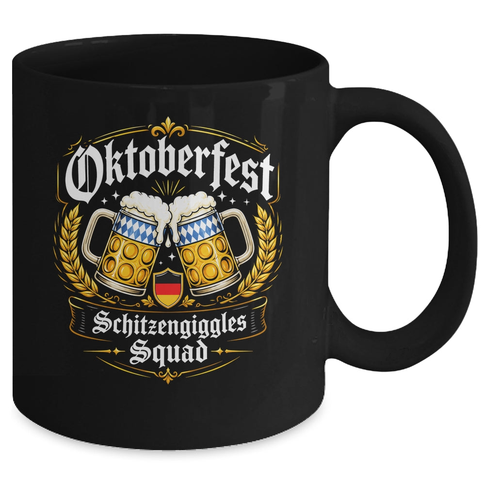 Oktoberfest Schitzengiggles Squad Festival Costumes Outfit Mug | siriusteestore