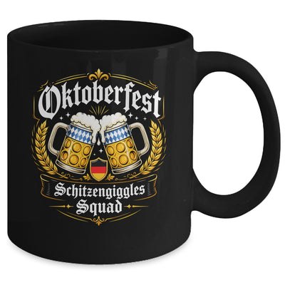 Oktoberfest Schitzengiggles Squad Festival Costumes Outfit Mug | siriusteestore