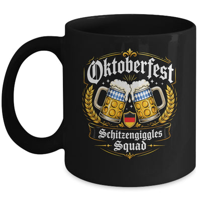 Oktoberfest Schitzengiggles Squad Festival Costumes Outfit Mug | siriusteestore
