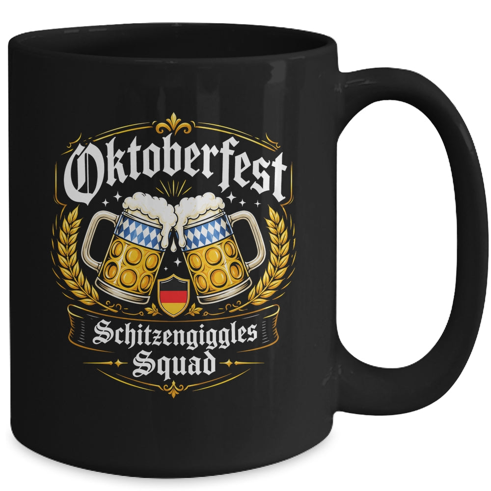 Oktoberfest Schitzengiggles Squad Festival Costumes Outfit Mug | siriusteestore