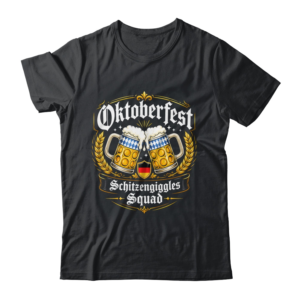 Oktoberfest Schitzengiggles Squad Festival Costumes Outfit Shirt & Hoodie | siriusteestore
