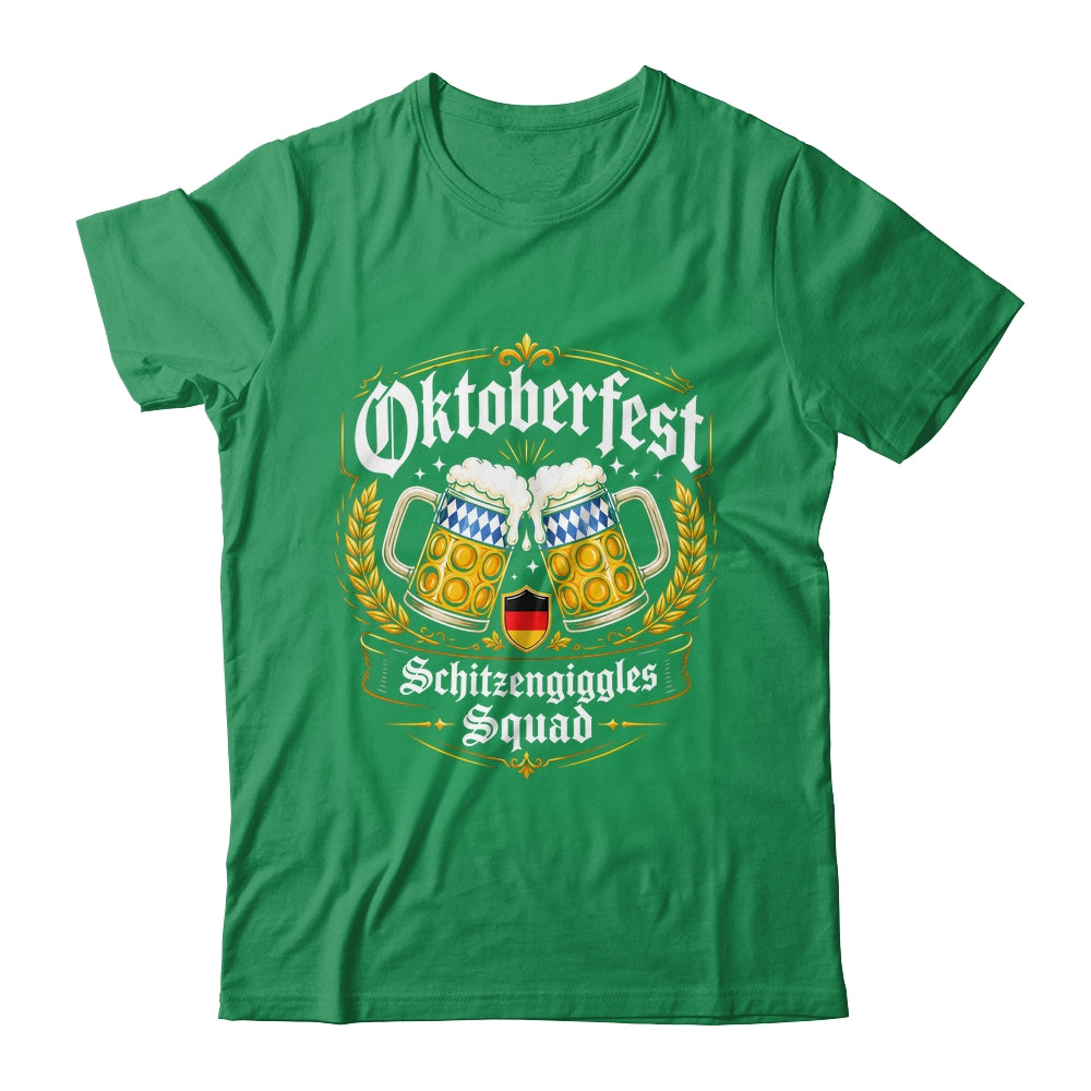 Oktoberfest Schitzengiggles Squad Festival Costumes Outfit Shirt & Hoodie | siriusteestore