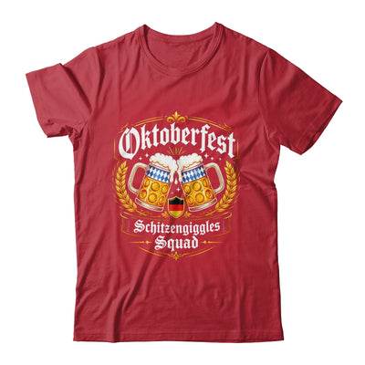 Oktoberfest Schitzengiggles Squad Festival Costumes Outfit Shirt & Hoodie | siriusteestore