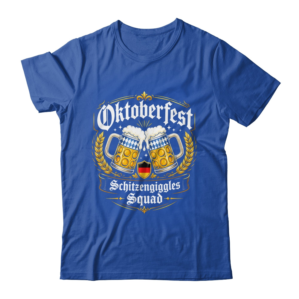 Oktoberfest Schitzengiggles Squad Festival Costumes Outfit Shirt & Hoodie | siriusteestore