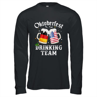 Oktoberfest Squad Drinking Team Beer German American Flag Shirt & Hoodie | siriusteestore