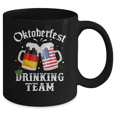 Oktoberfest Squad Drinking Team Beer German American Flag Mug | siriusteestore