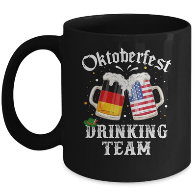 Oktoberfest Squad Drinking Team Beer German American Flag Mug | siriusteestore