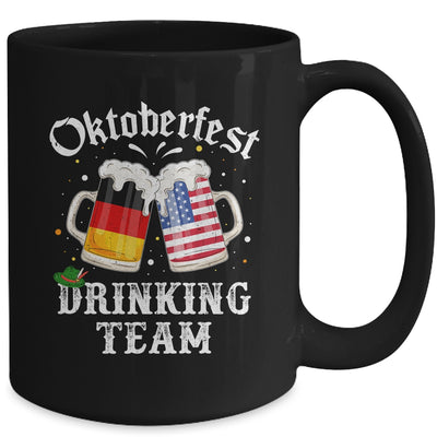 Oktoberfest Squad Drinking Team Beer German American Flag Mug | siriusteestore