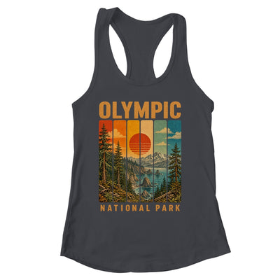Olympic National Park Washington Usa Outdoor Vintage Hiking Shirt & Tank Top | siriusteestore