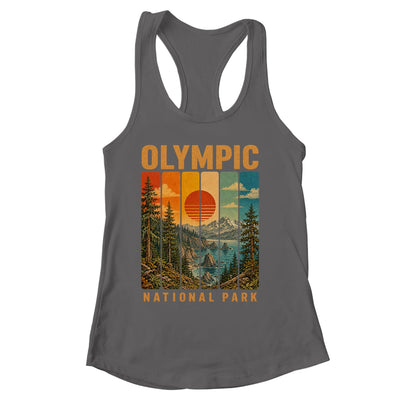 Olympic National Park Washington Usa Outdoor Vintage Hiking Shirt & Tank Top | siriusteestore