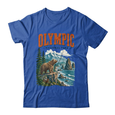 Olympic National Park Washington Vintage Nature Hiking Shirt & Tank Top | siriusteestore