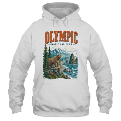 Olympic National Park Washington Vintage Nature Hiking Shirt & Tank Top | siriusteestore
