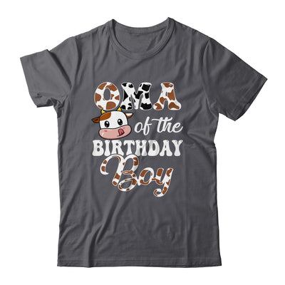 Oma Of The Birthday Boy Cow Farm 1st Birthday Boy Shirt & Hoodie | siriusteestore