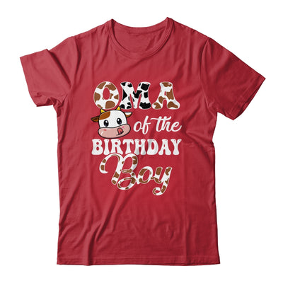 Oma Of The Birthday Boy Cow Farm 1st Birthday Boy Shirt & Hoodie | siriusteestore