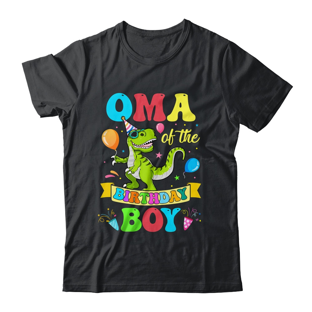Oma Of The Birthday Boy T-Rex Dinosaur Birthday Party Shirt & Hoodie | siriusteestore