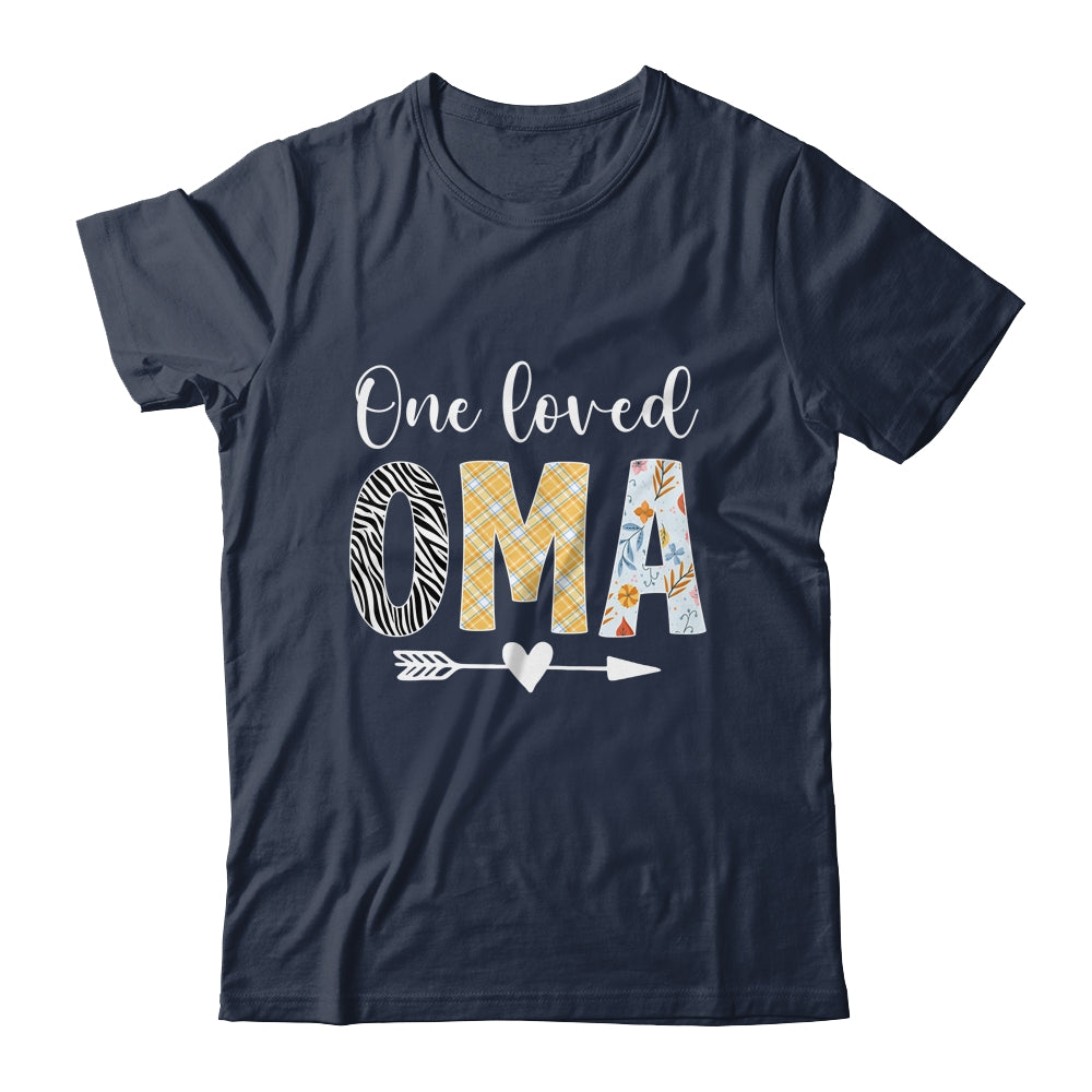 Oma Women Cute Design One Loved Oma Mother's Day Shirt & Tank Top | siriusteestore