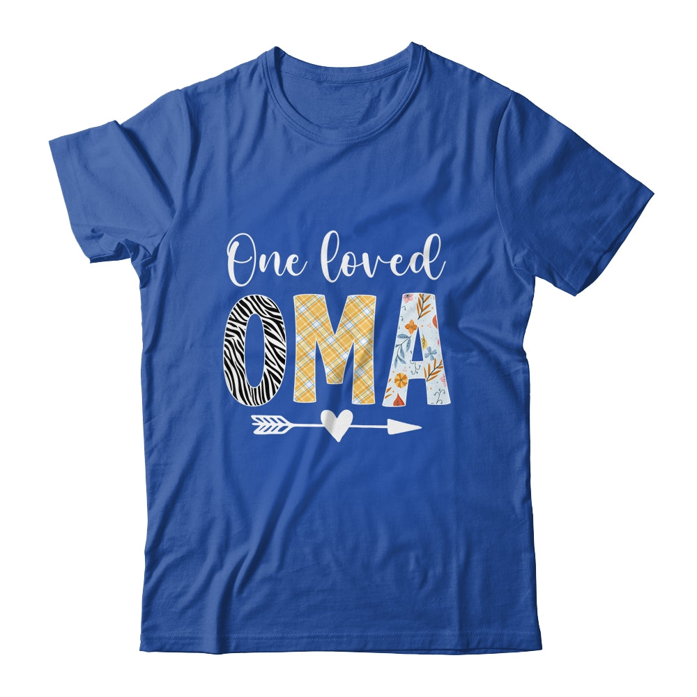 Oma Women Cute Design One Loved Oma Mother's Day Shirt & Tank Top | siriusteestore