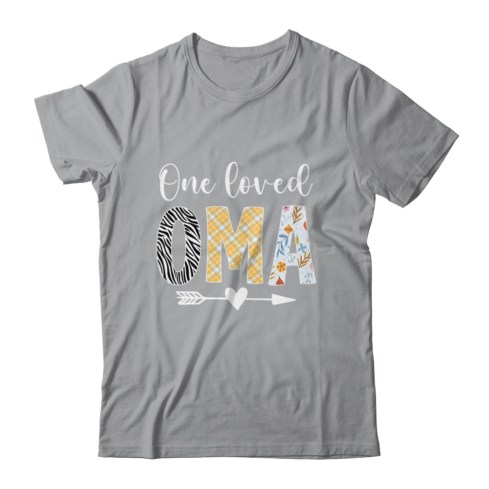 Oma Women Cute Design One Loved Oma Mother's Day Shirt & Tank Top | siriusteestore