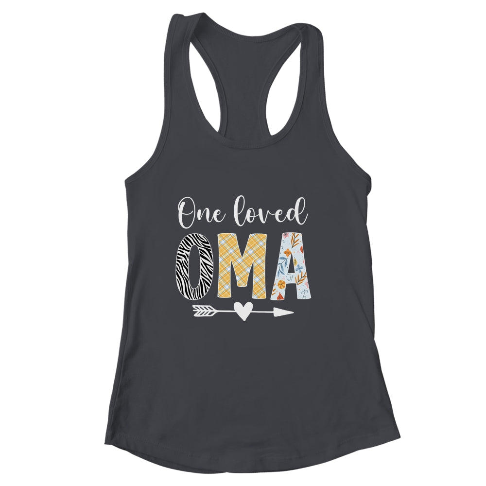 Oma Women Cute Design One Loved Oma Mother's Day Shirt & Tank Top | siriusteestore