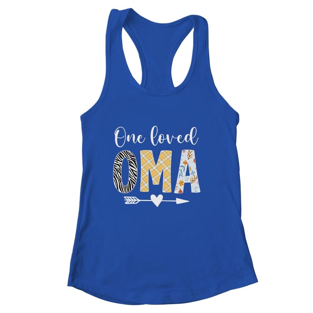 Oma Women Cute Design One Loved Oma Mother's Day Shirt & Tank Top | siriusteestore
