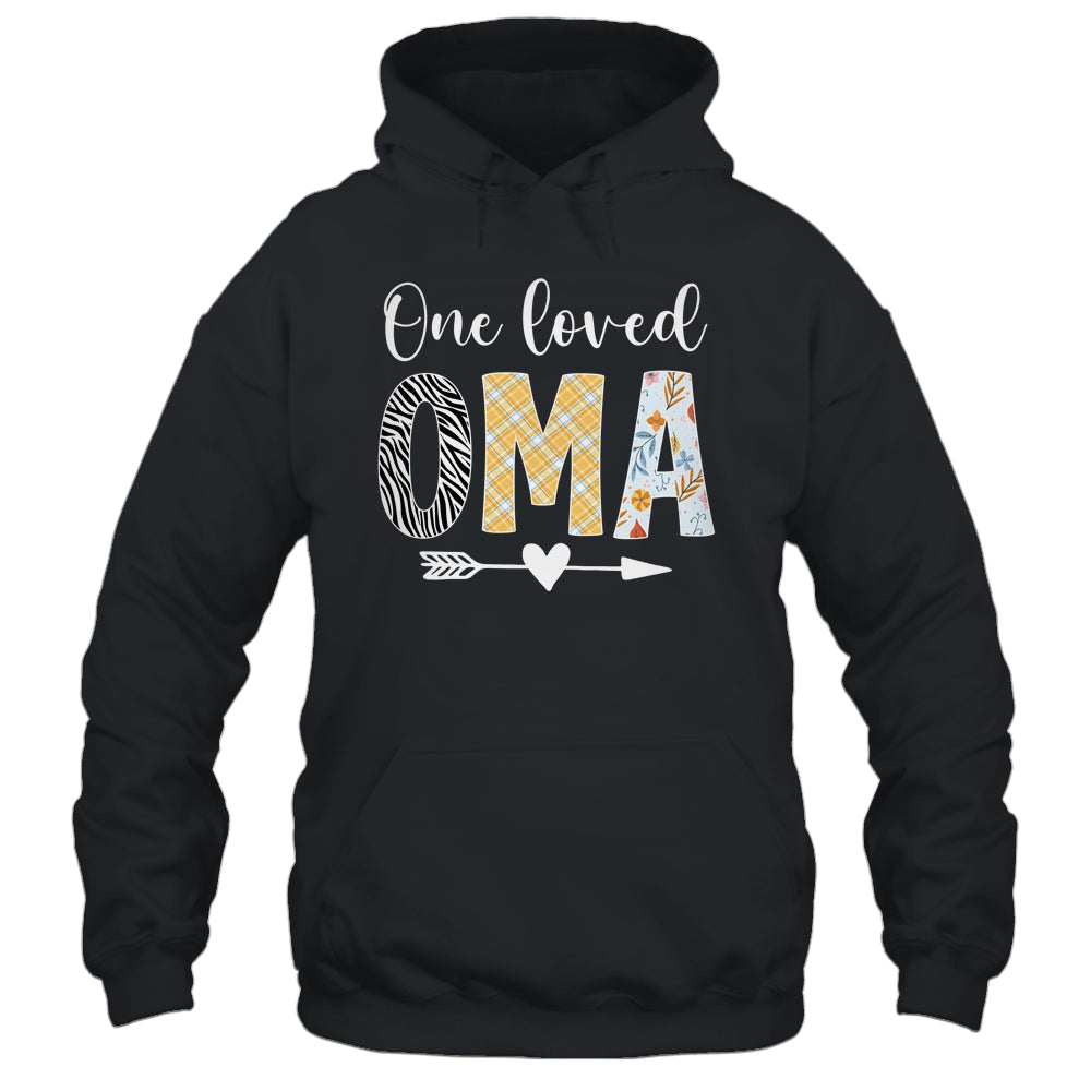 Oma Women Cute Design One Loved Oma Mother's Day Shirt & Tank Top | siriusteestore