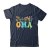 Oma Women Wildflower Floral Design Oma Mothers Day Shirt & Tank Top | siriusteestore
