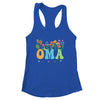 Oma Women Wildflower Floral Design Oma Mothers Day Shirt & Tank Top | siriusteestore