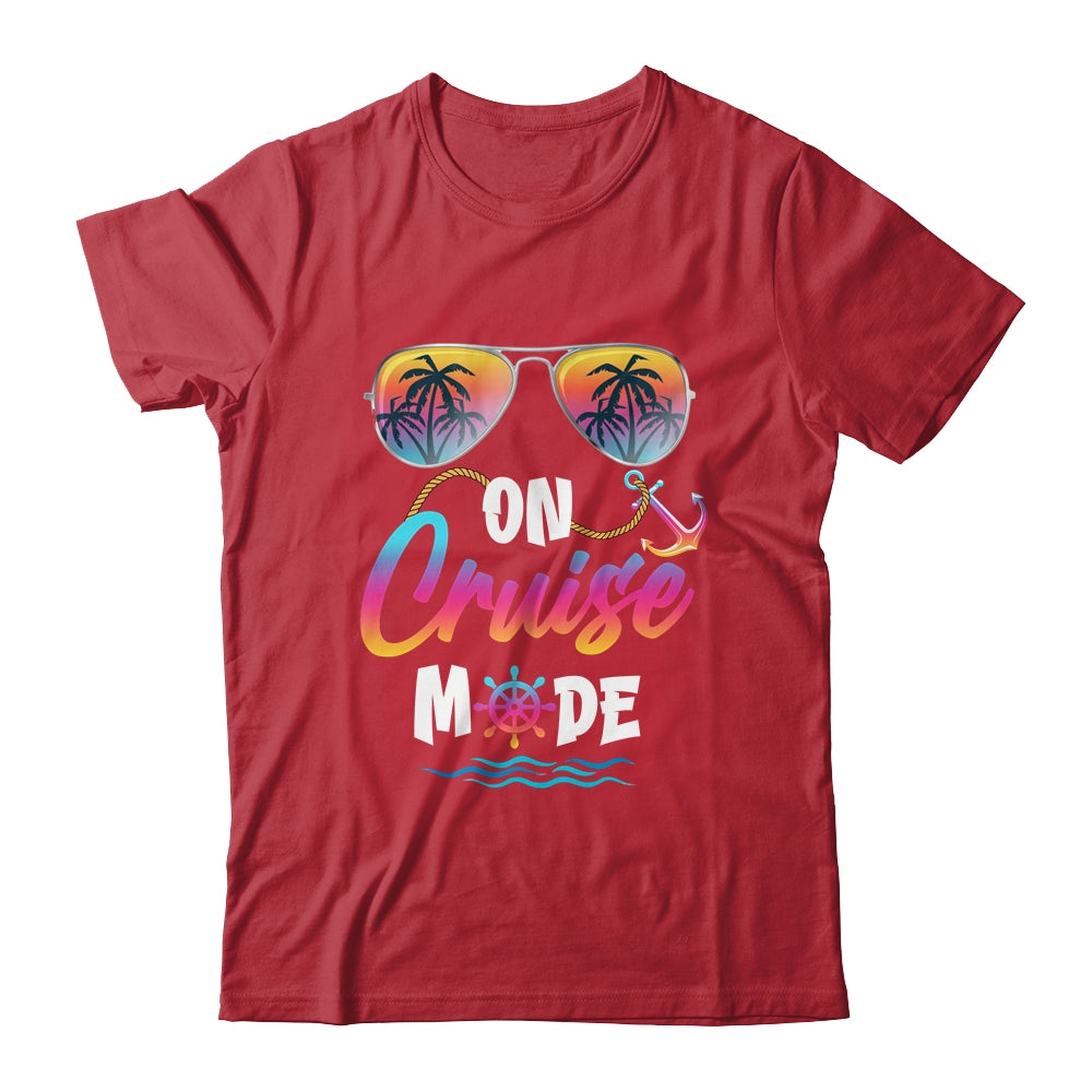 On Cruise Mode Family Vacation Cruising Together Squad Shirt & Tank Top | siriusteestore