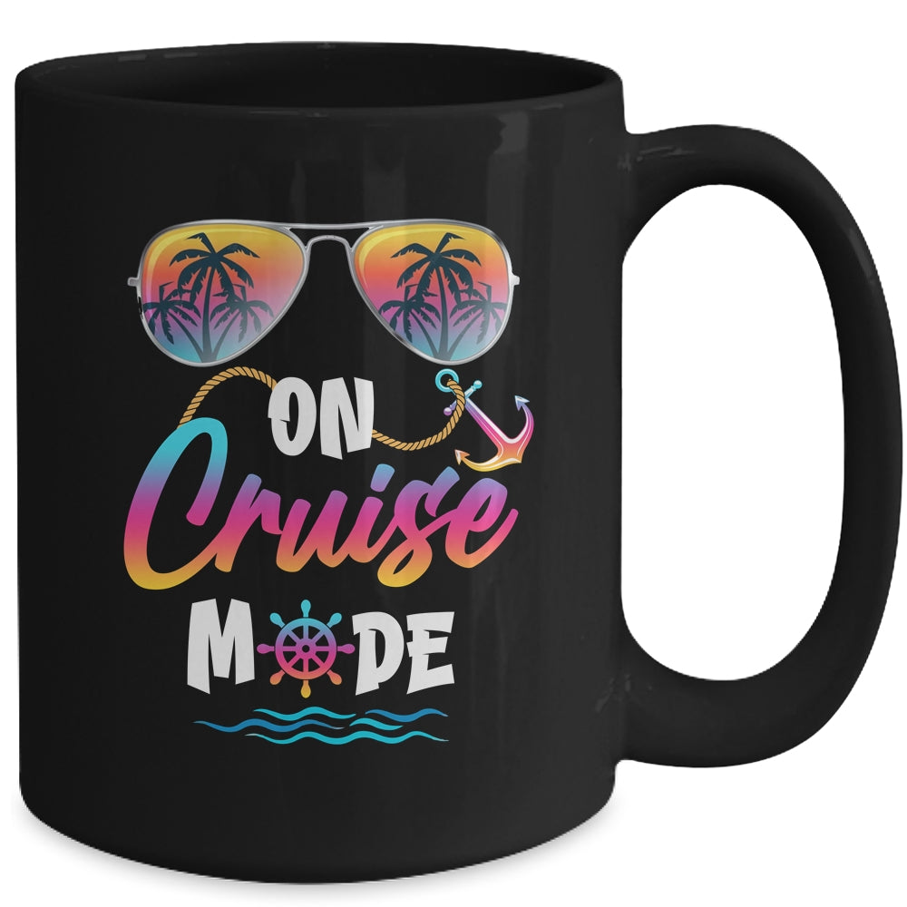 On Cruise Mode Family Vacation Cruising Together Squad Mug | siriusteestore