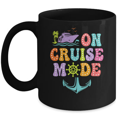On Cruise Mode Vacation Trip Family Cruise Matching Group Mug | siriusteestore