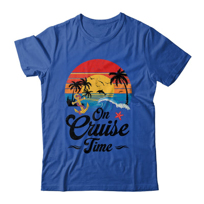 On Cruise Time Coconut Tree Graphic Summer Vacation Cruising Shirt & Tank Top | siriusteestore