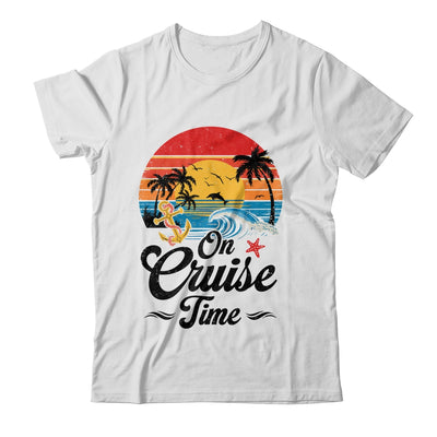On Cruise Time Coconut Tree Graphic Summer Vacation Cruising Shirt & Tank Top | siriusteestore