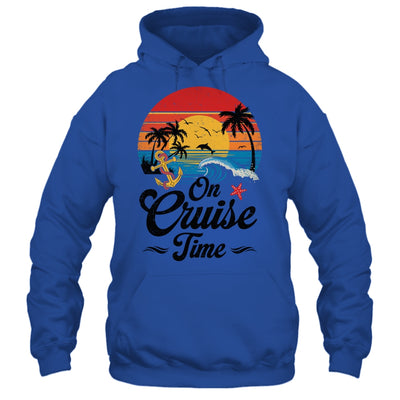 On Cruise Time Coconut Tree Graphic Summer Vacation Cruising Shirt & Tank Top | siriusteestore