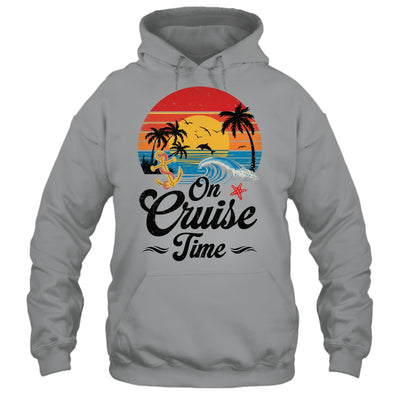 On Cruise Time Coconut Tree Graphic Summer Vacation Cruising Shirt & Tank Top | siriusteestore