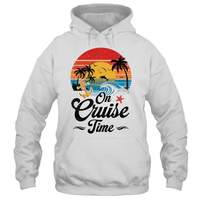 On Cruise Time Coconut Tree Graphic Summer Vacation Cruising Shirt & Tank Top | siriusteestore
