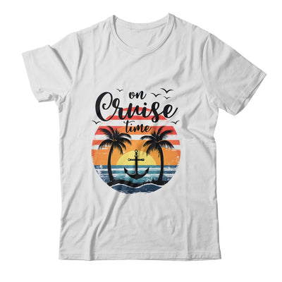 On Cruise Time Women Coconut Tree Family Summer Vacation Shirt & Tank Top | siriusteestore