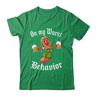 On My Wurst Behavior Oktoberfest German Funny Germany Women Shirt & Hoodie | siriusteestore