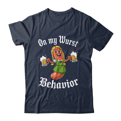 On My Wurst Behavior Oktoberfest German Funny Germany Women Shirt & Hoodie | siriusteestore