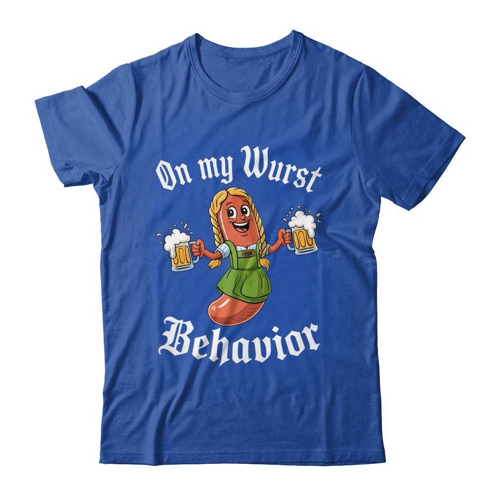 On My Wurst Behavior Oktoberfest German Funny Germany Women Shirt & Hoodie | siriusteestore