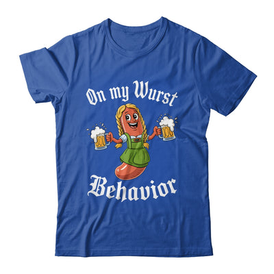 On My Wurst Behavior Oktoberfest German Funny Germany Women Shirt & Hoodie | siriusteestore