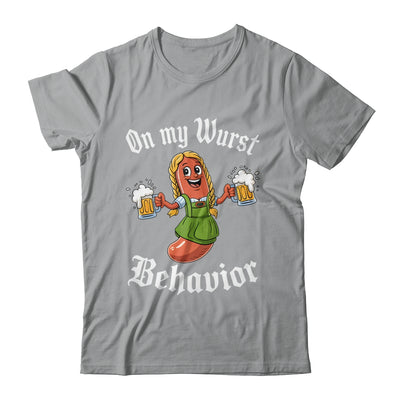 On My Wurst Behavior Oktoberfest German Funny Germany Women Shirt & Hoodie | siriusteestore