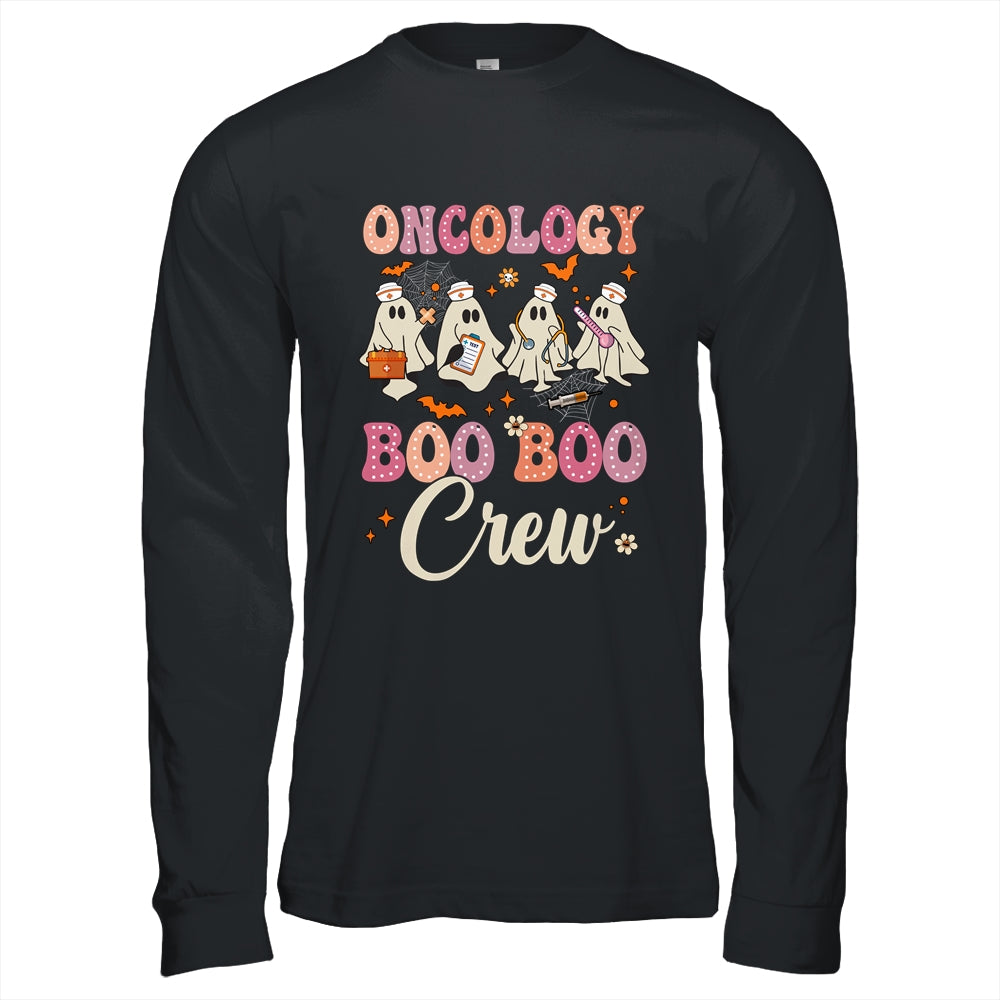 Oncology Nurse Boo Boo Crew Ghost Nurse Halloween Costume Shirt & Hoodie | siriusteestore